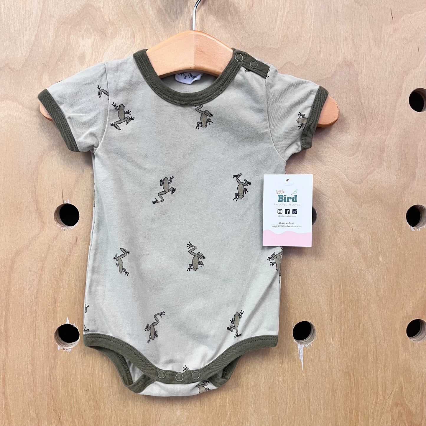 Tan Frogs Bodysuit