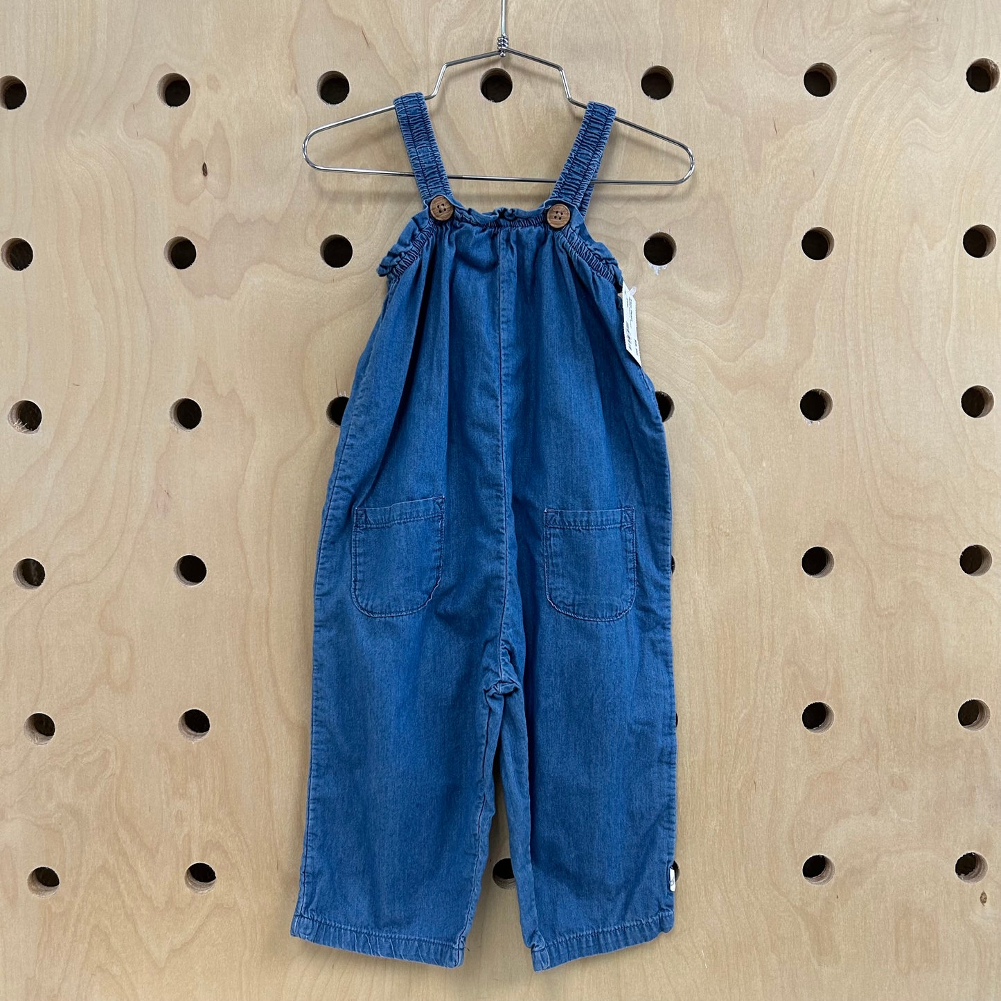 Organic Chambray Romper