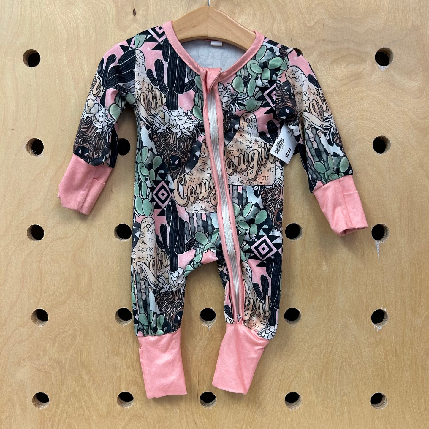 Pink Cowgril Zippy