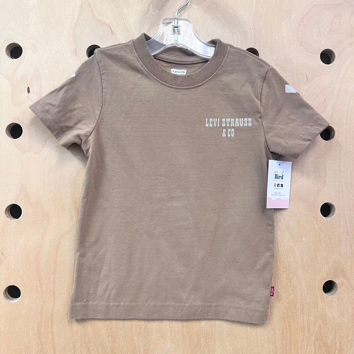 Brown Logo Tee