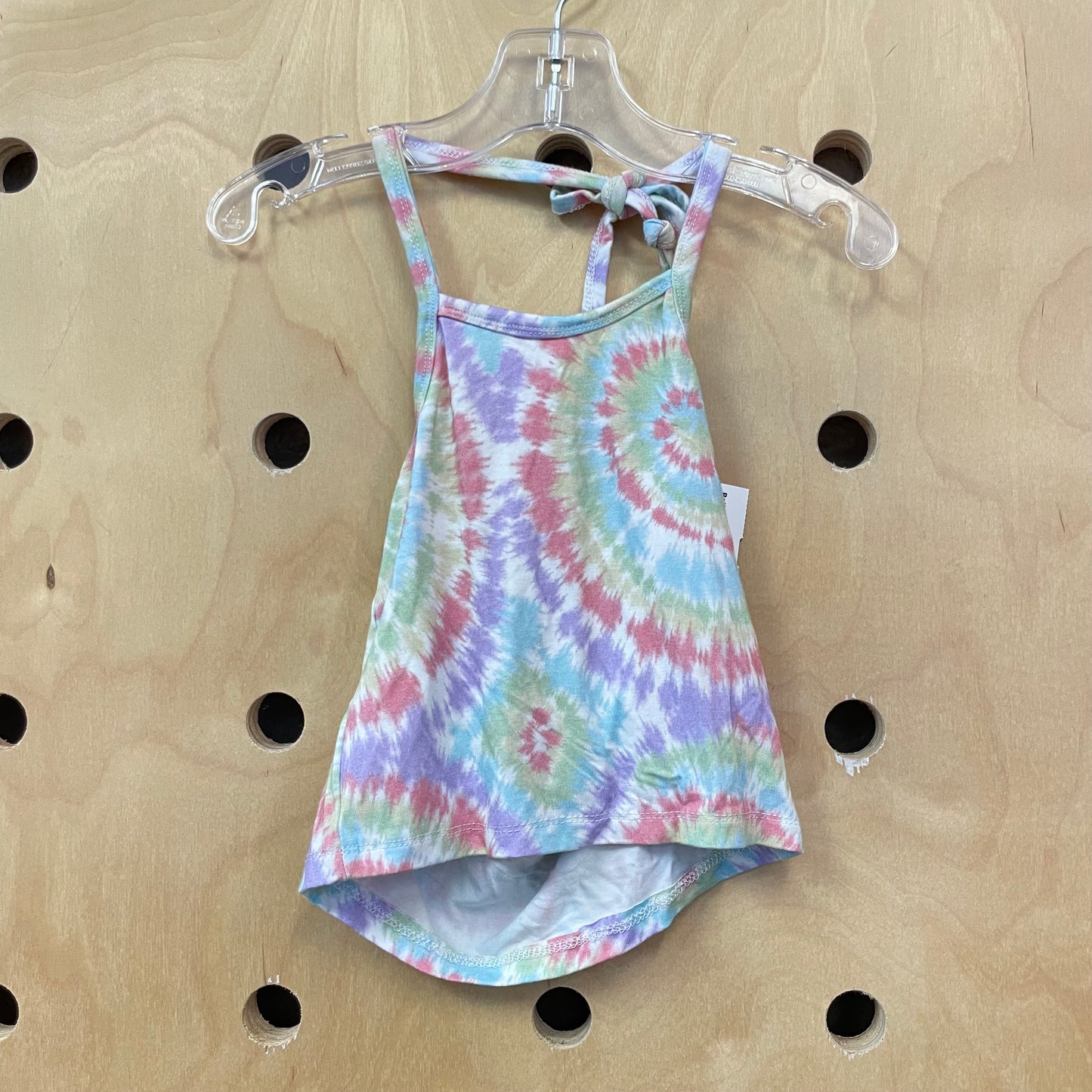Pastel Tie Dye Halter Tank