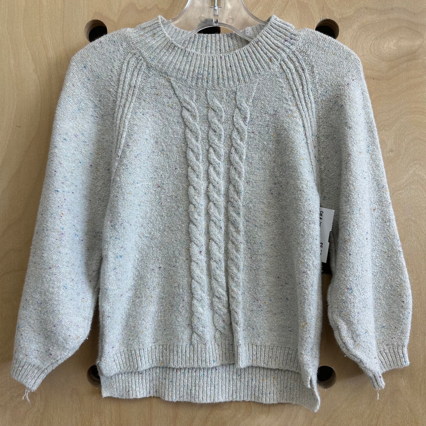 Grey + Silver Sweater