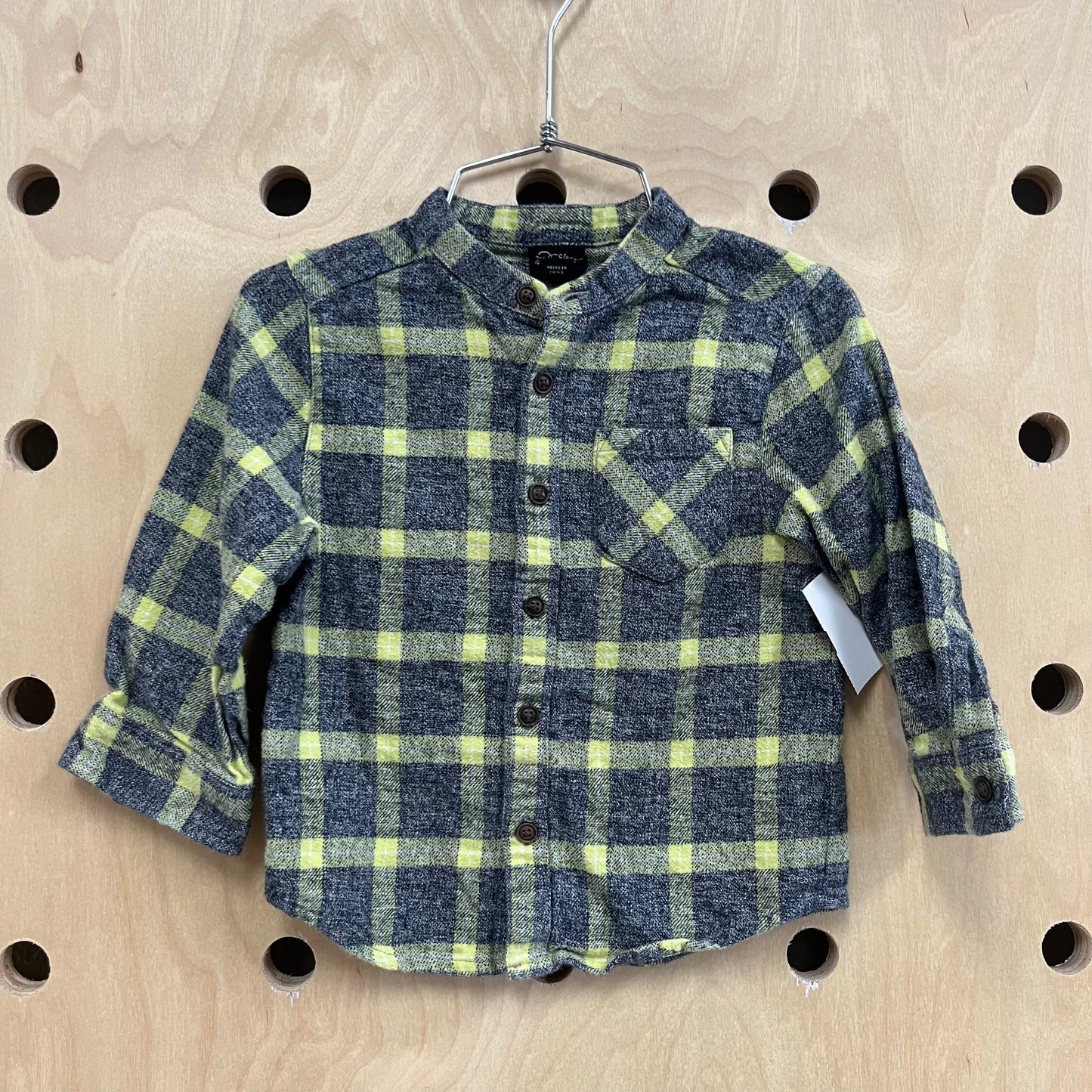 Blue & Lime Flannel