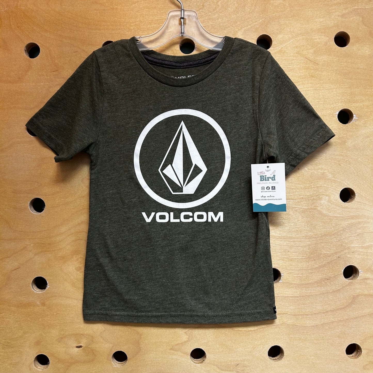 Olive Stone Logo Tee