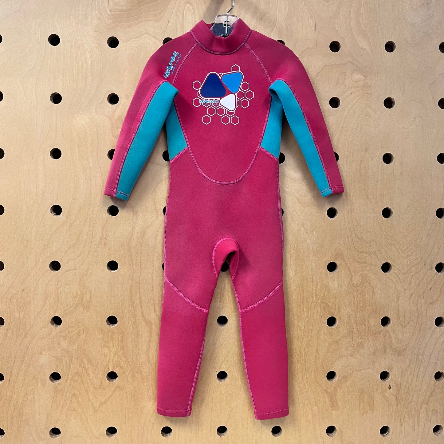 Pink & Blue Wetsuit