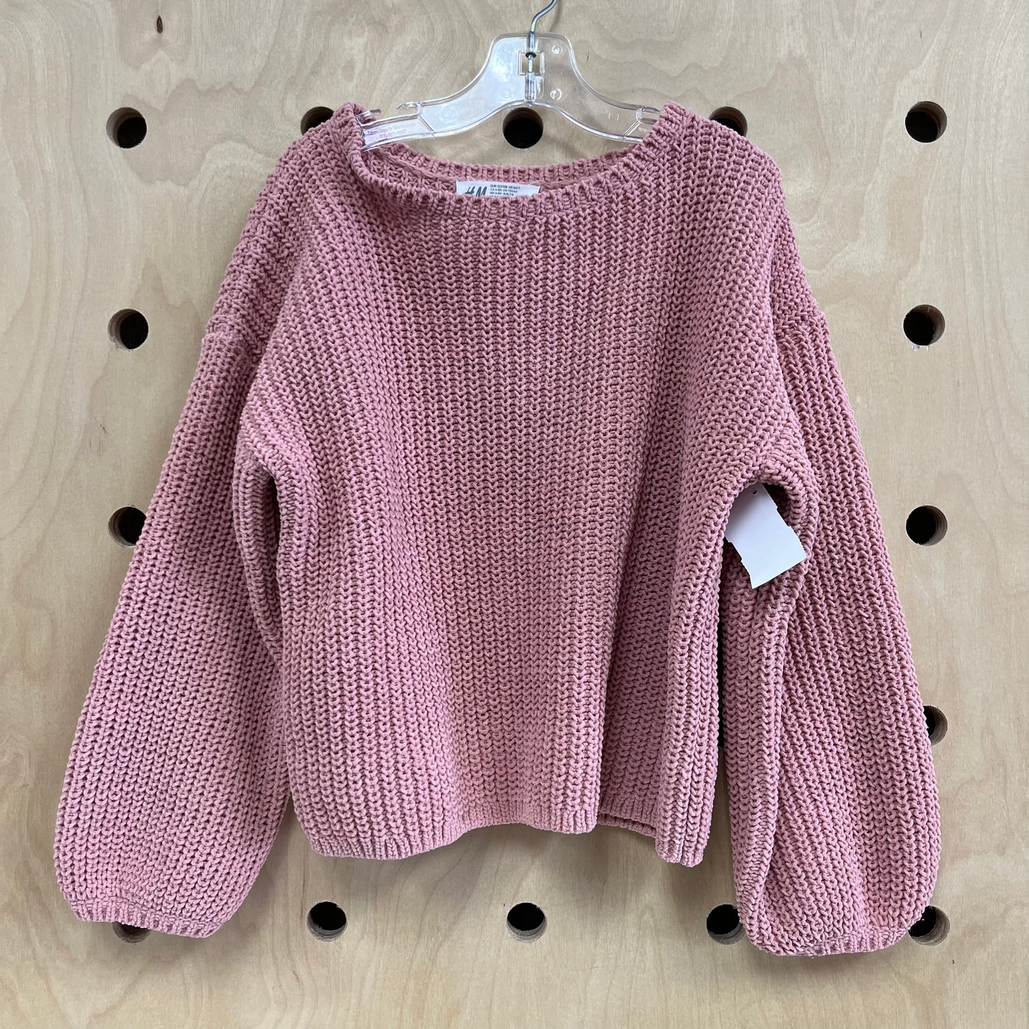 Pink Chunky Knit Sweater