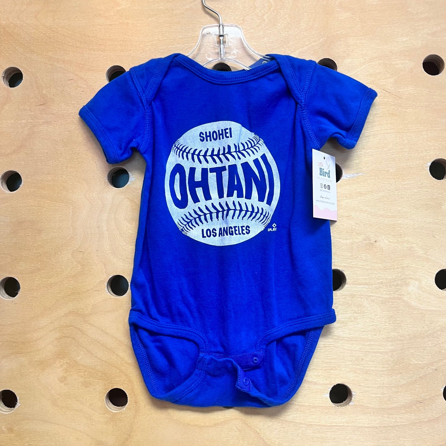 Blue 'Shohei' Baseball Bodysuit