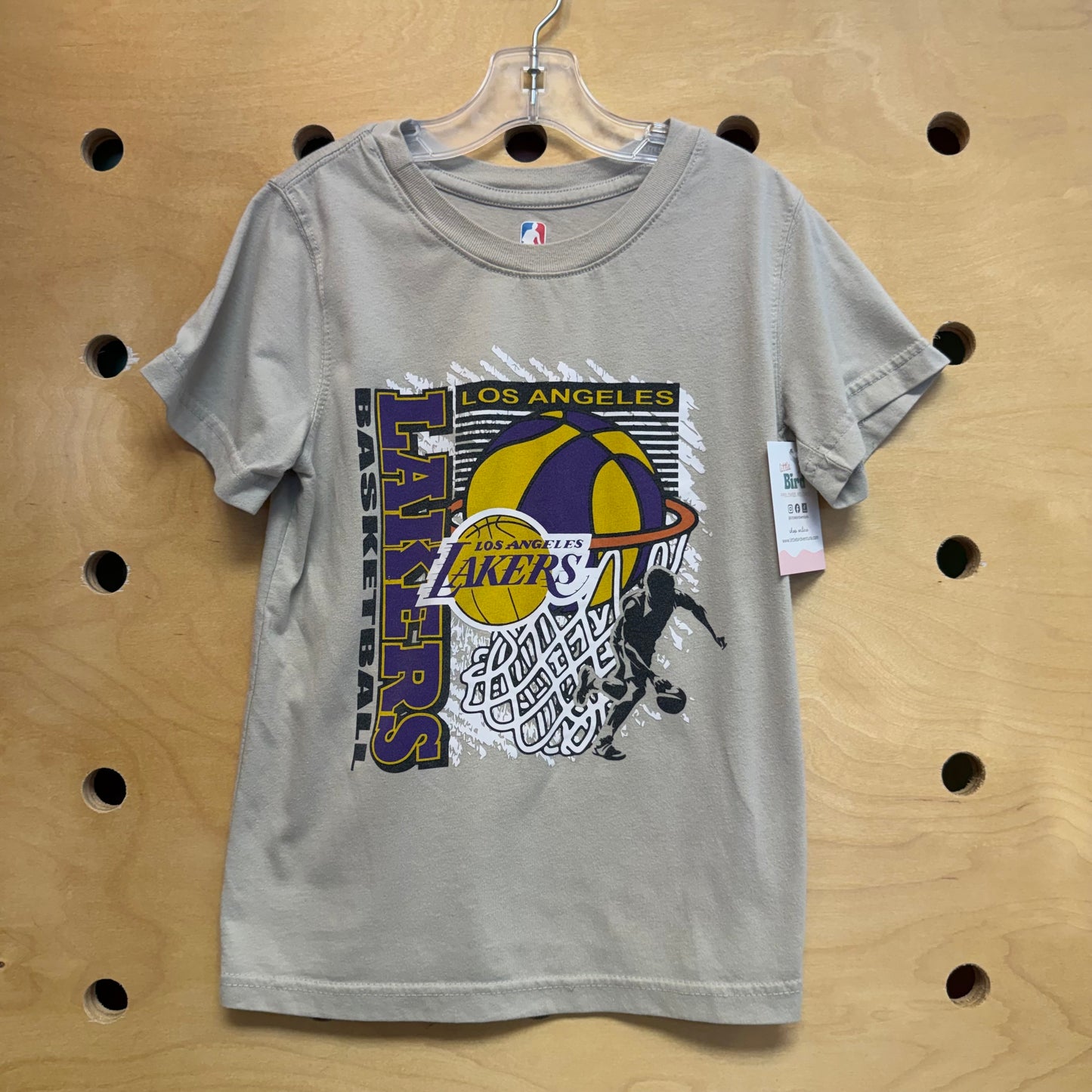 Cream Lakers Tee