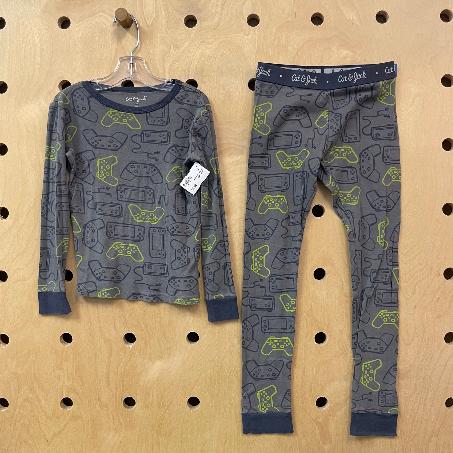 Grey Video Game Pajamas