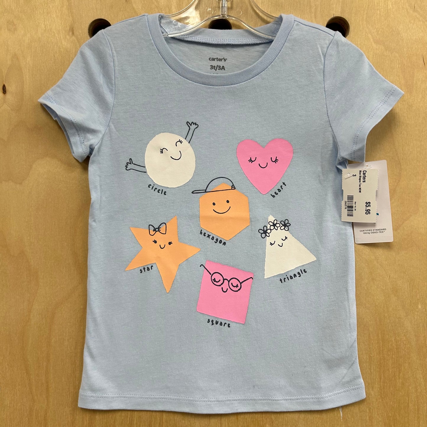 Blue Shapes Tee NEW!