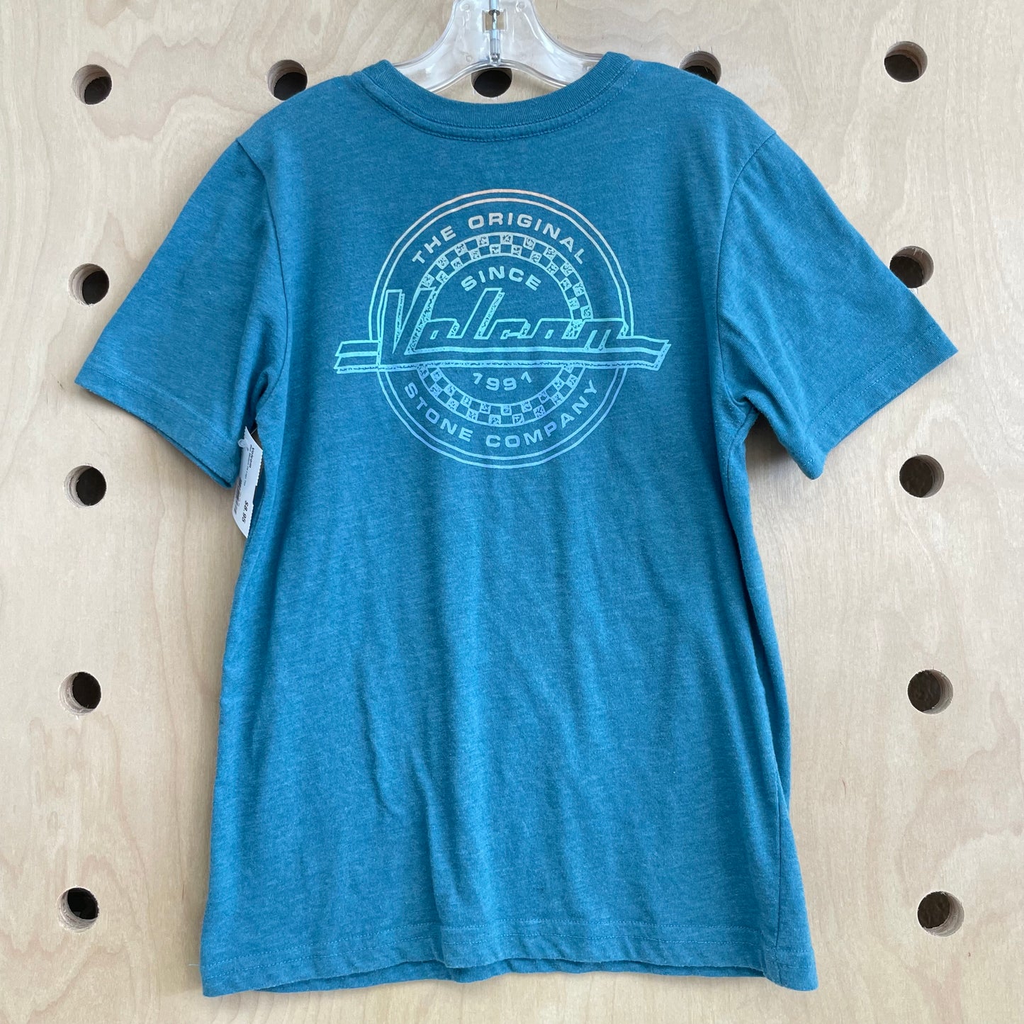 Blue Modern Fit Logo Tee
