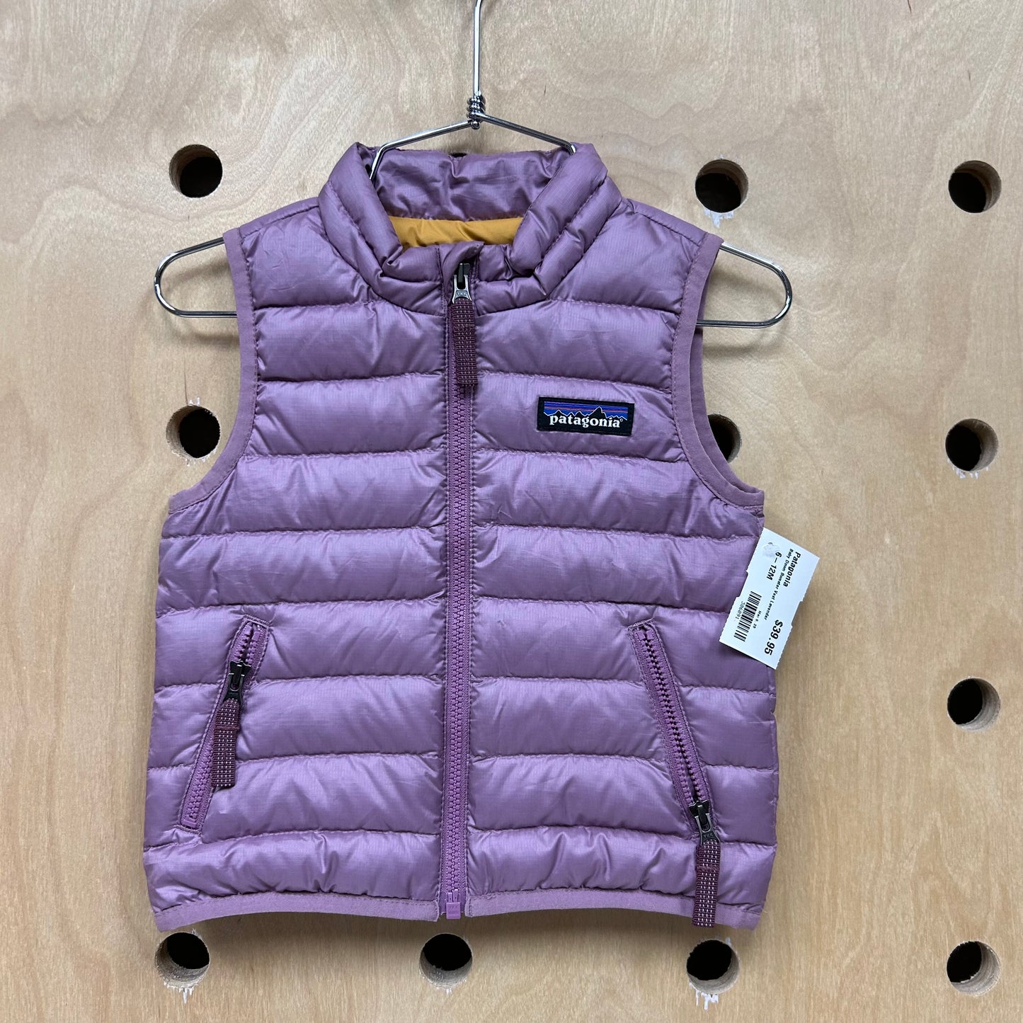 Baby Down Sweater Vest Lavender