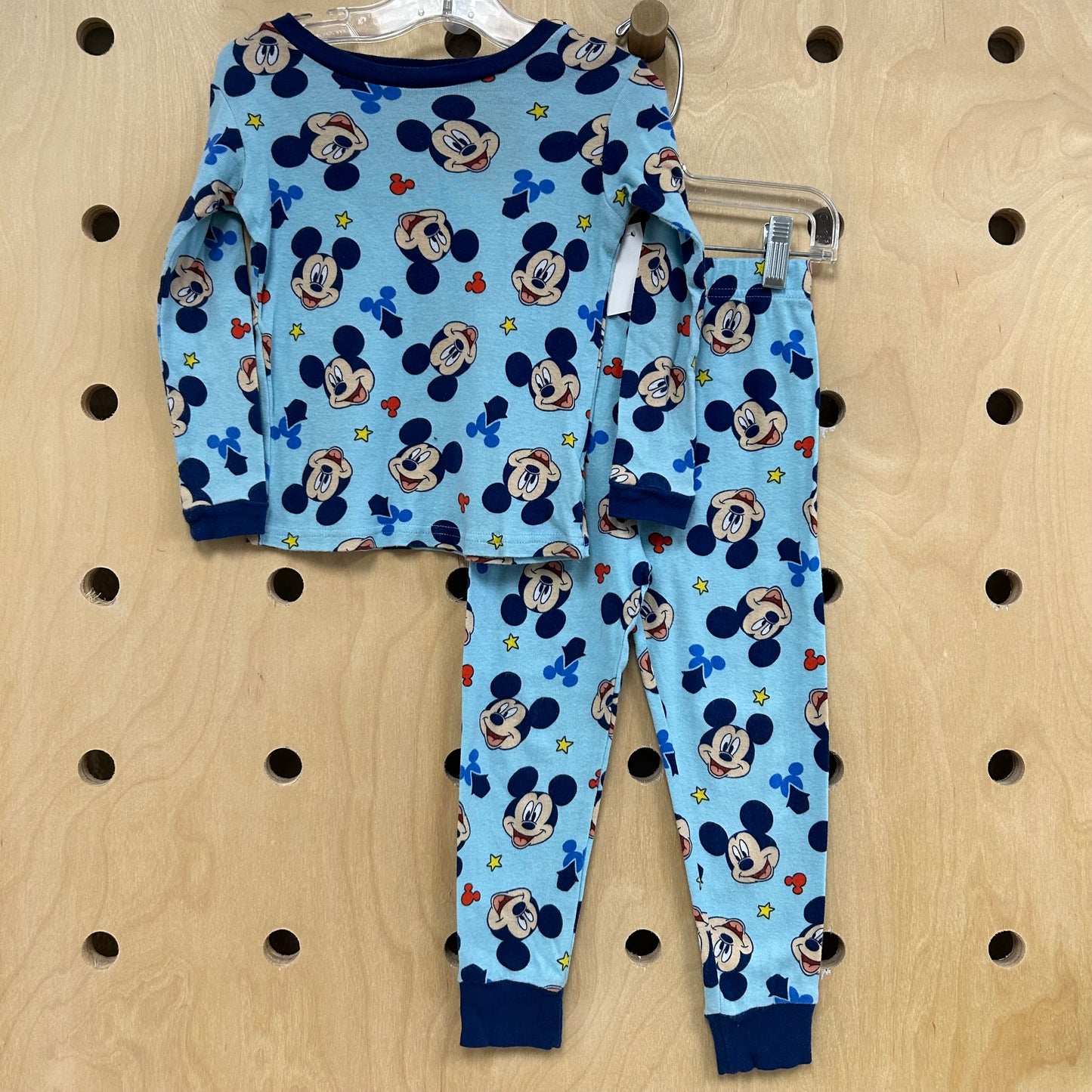 Blue Mickey Pajamas