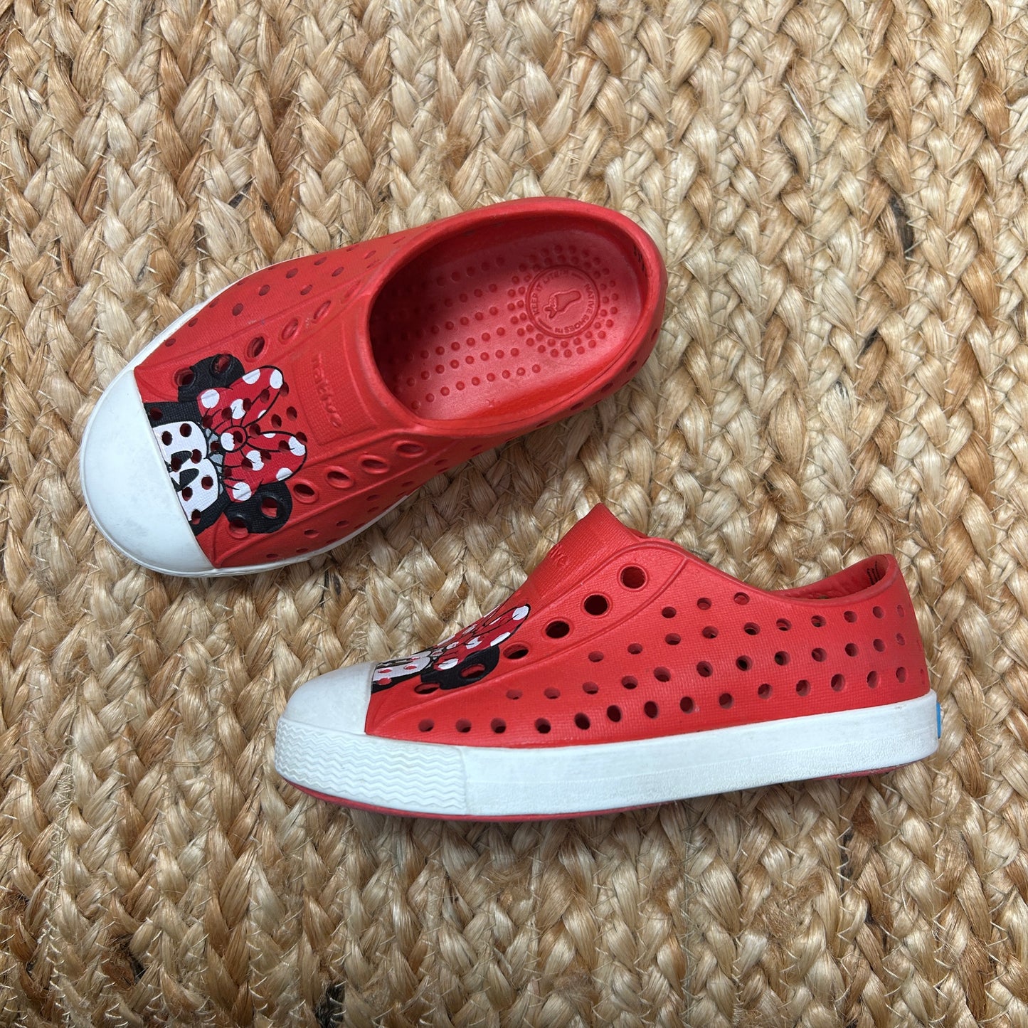 Red Minnie Mouse Jefferson Shoes