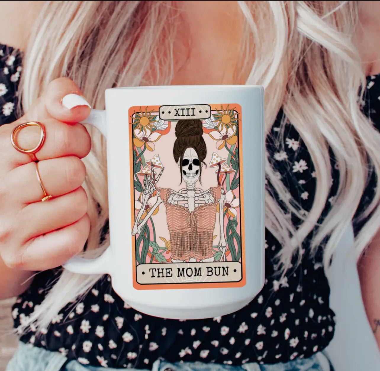 Tarot Mom Bun Mug