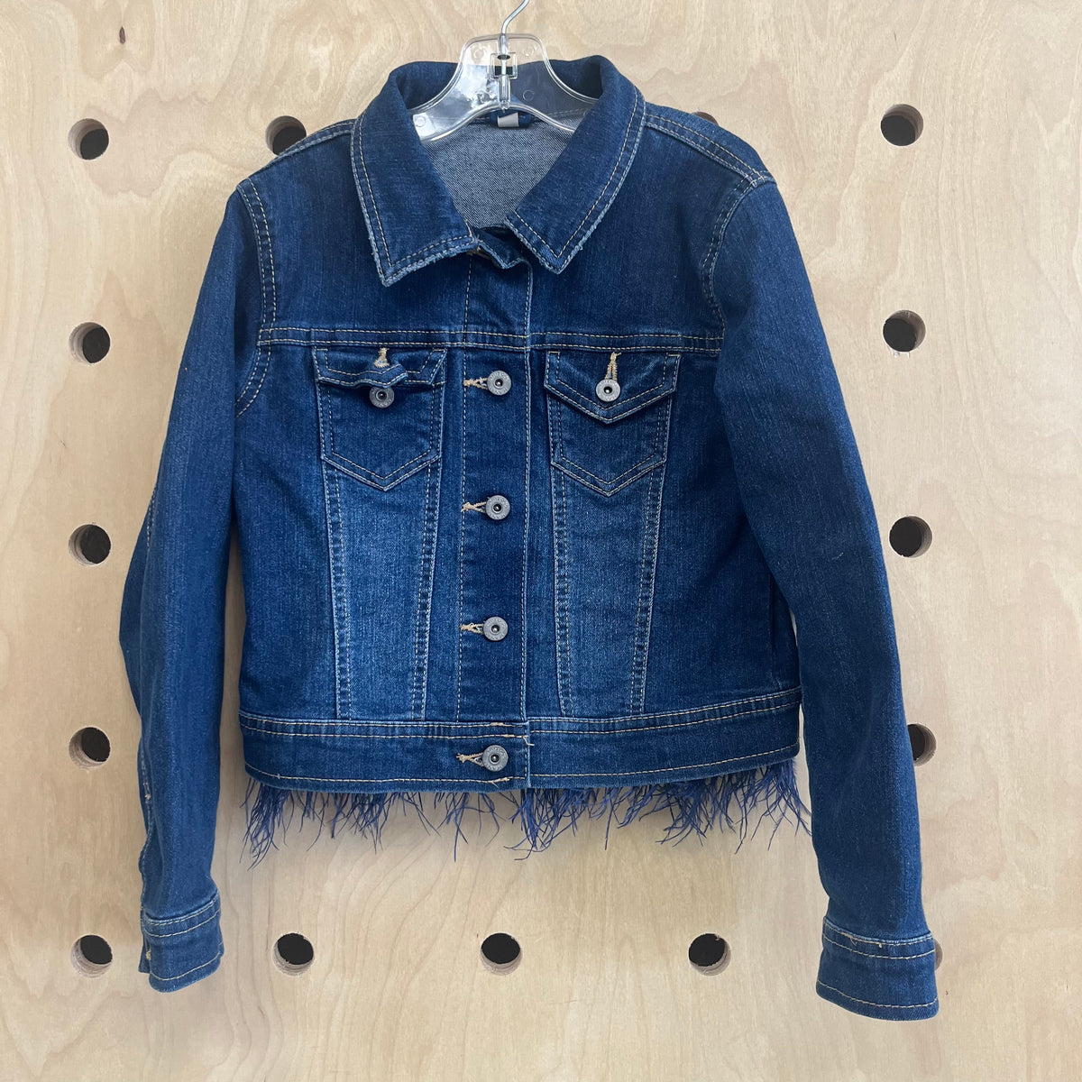 Fringe Denim Jacket