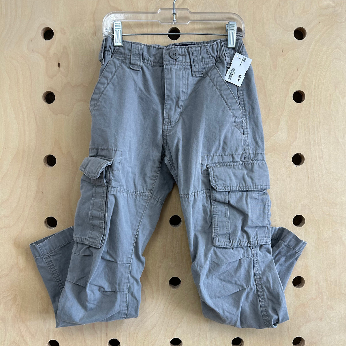Grey Cargo Pants