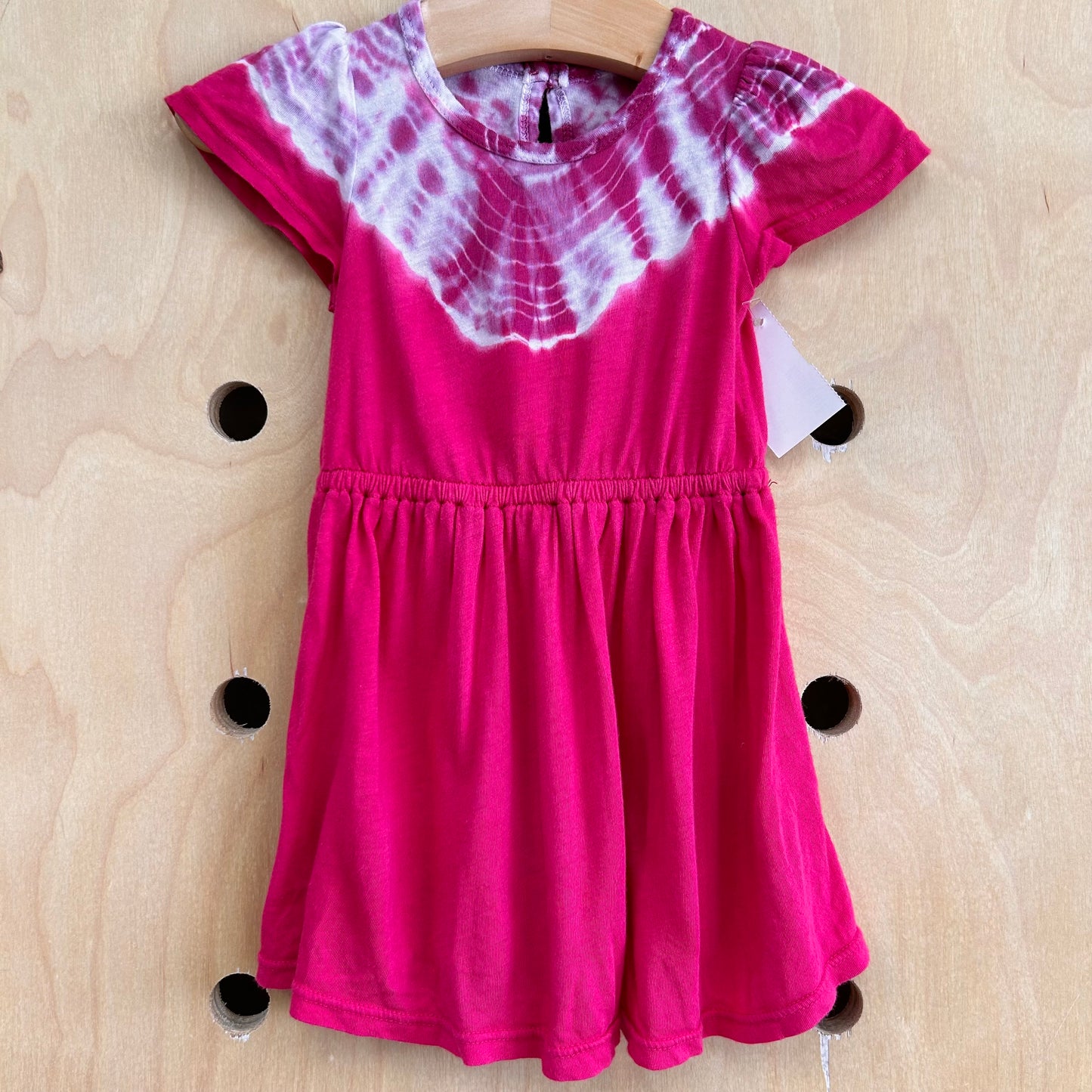 Pink Tie Dye Dress