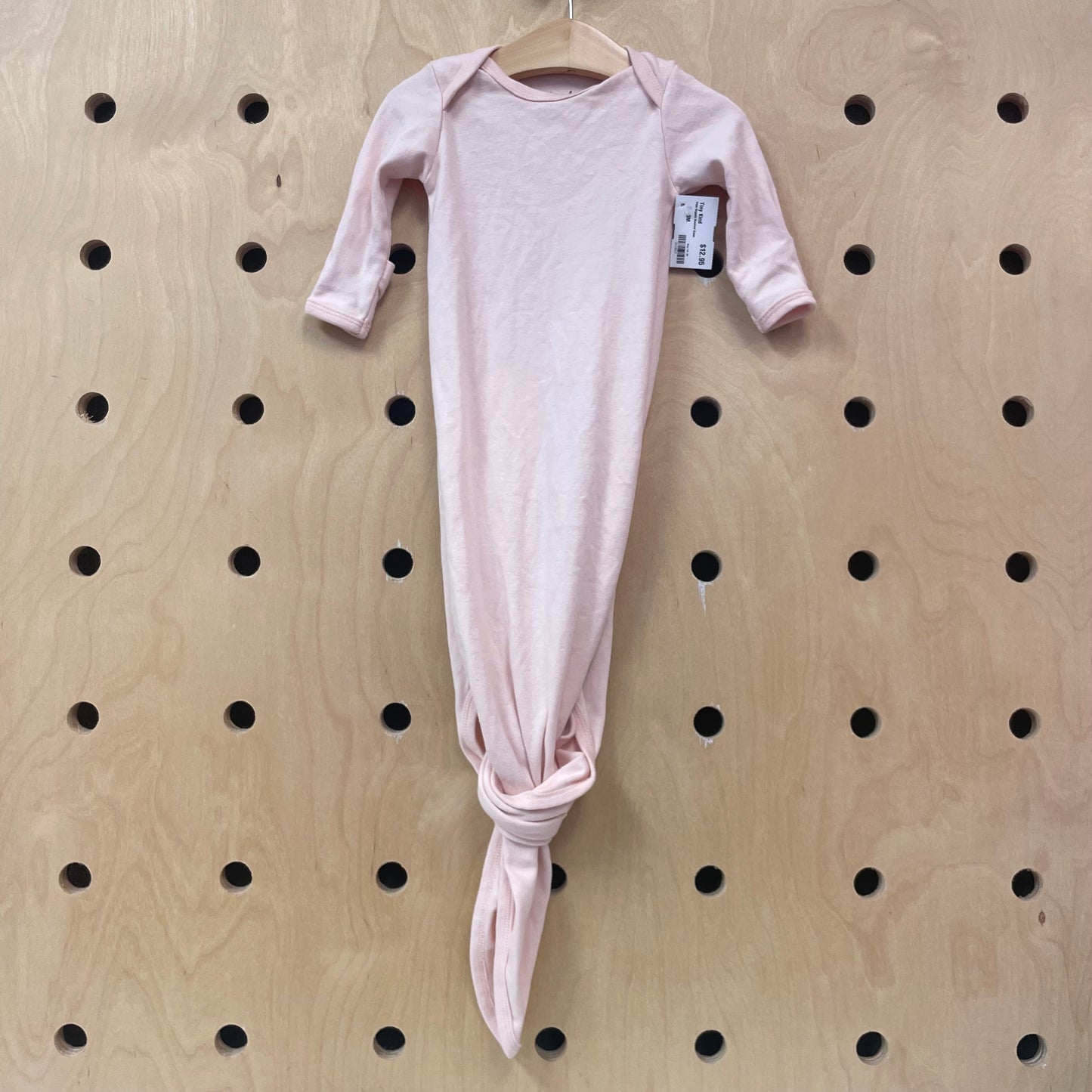 Pink Organic Knotted Gown