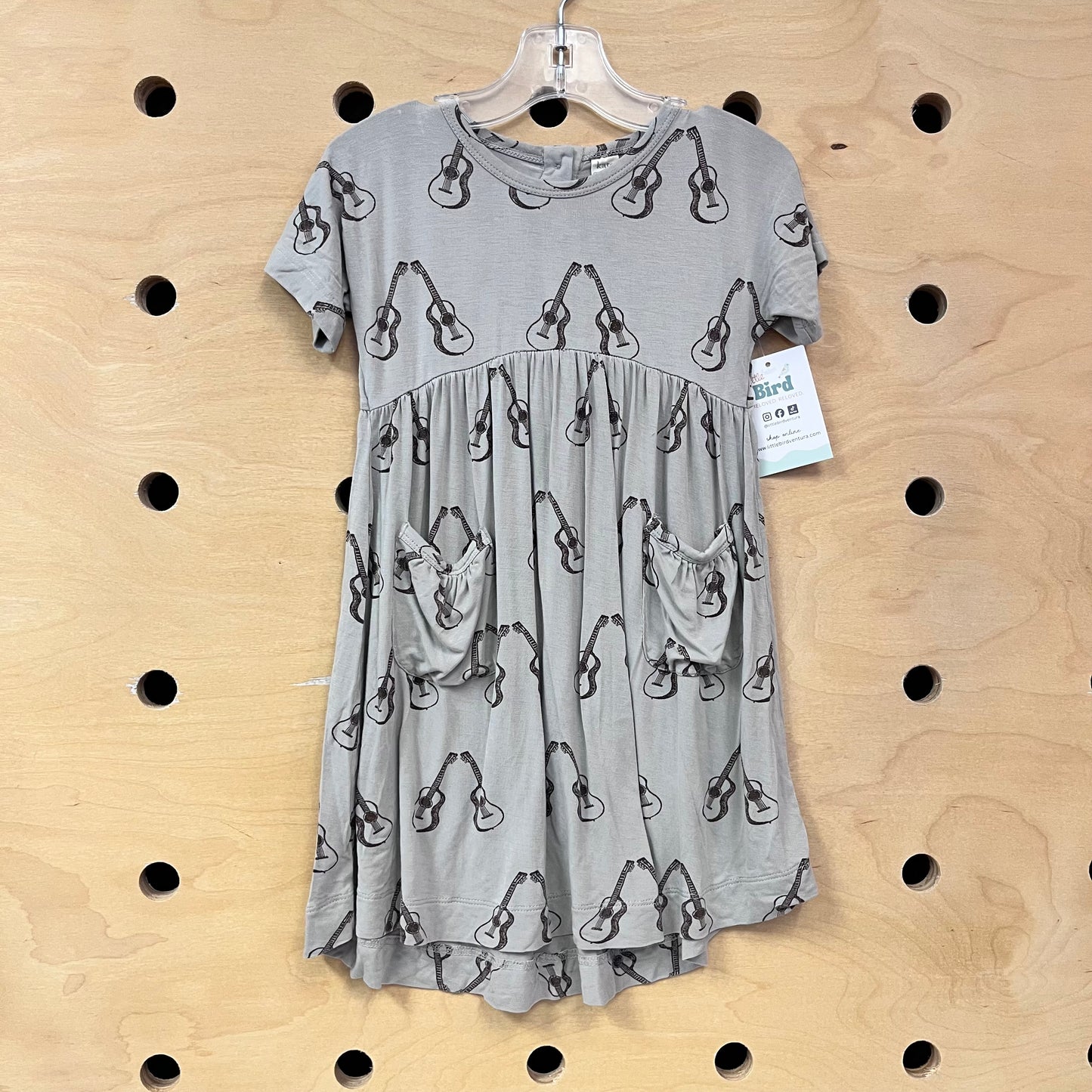 Grey Guitars Bamboo Dress