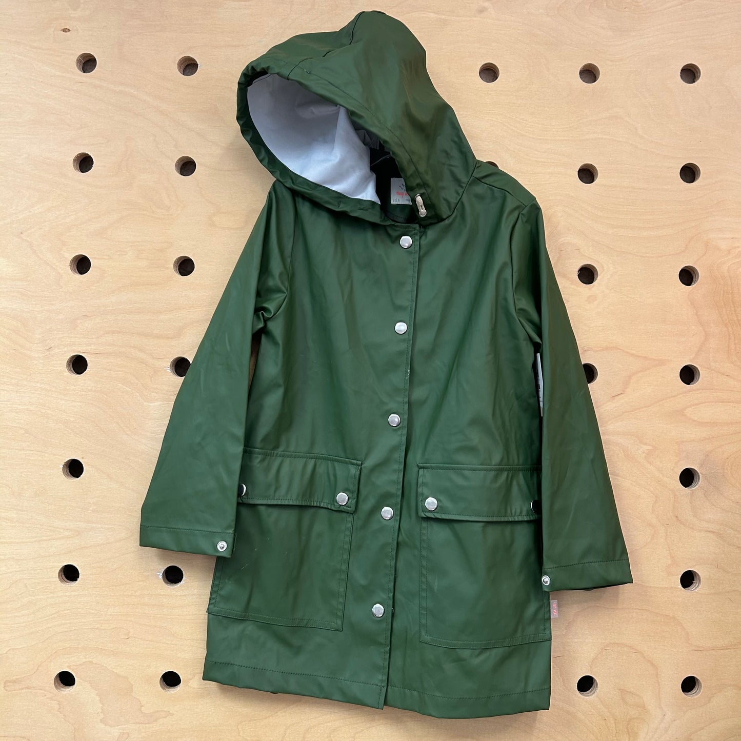 Green Rain Jacket
