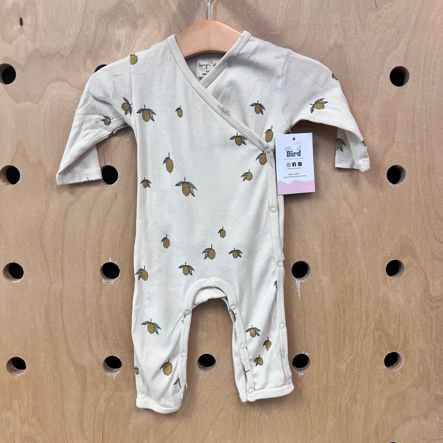 Organic Yellow Lemons Romper