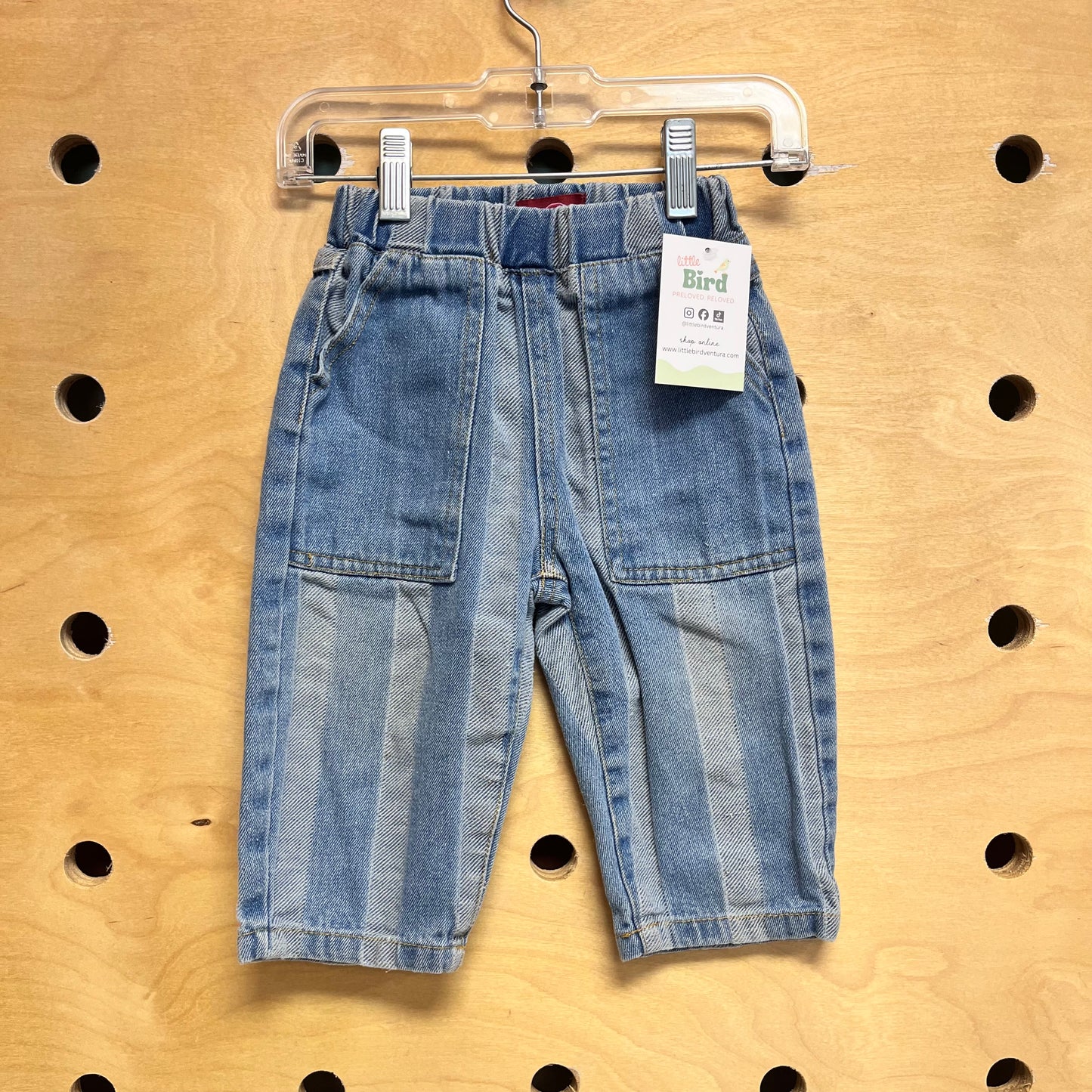 Striped Double Trouble Jeans