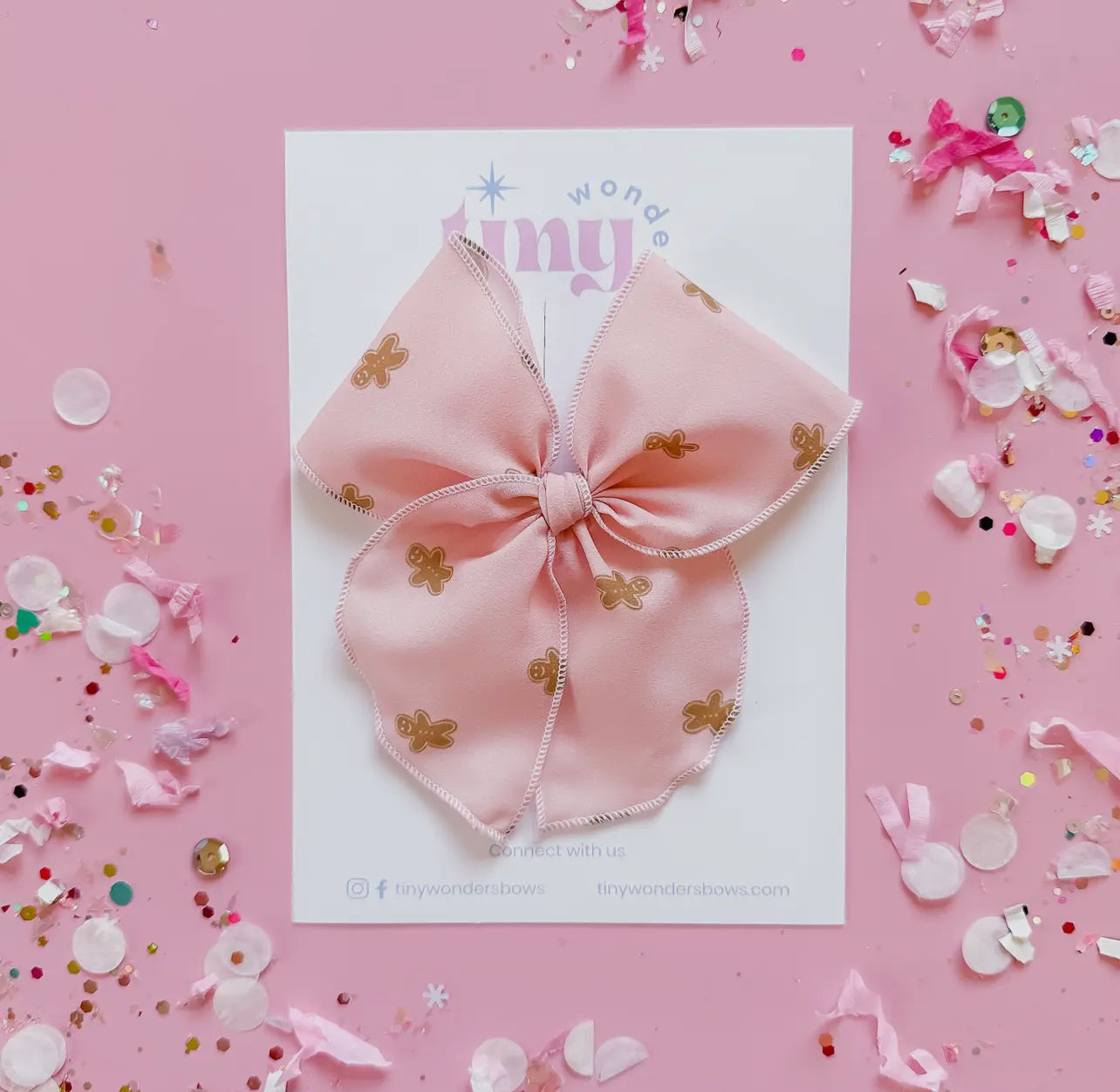 Gingerbread on Pink