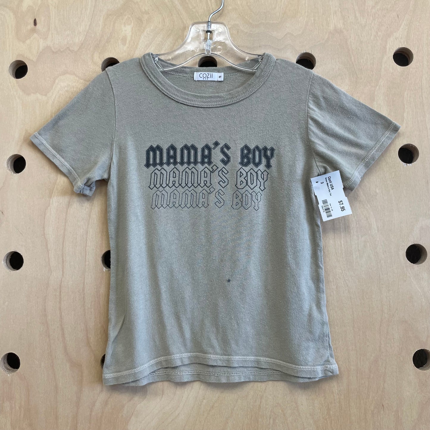 Green Mama's Boy Tee