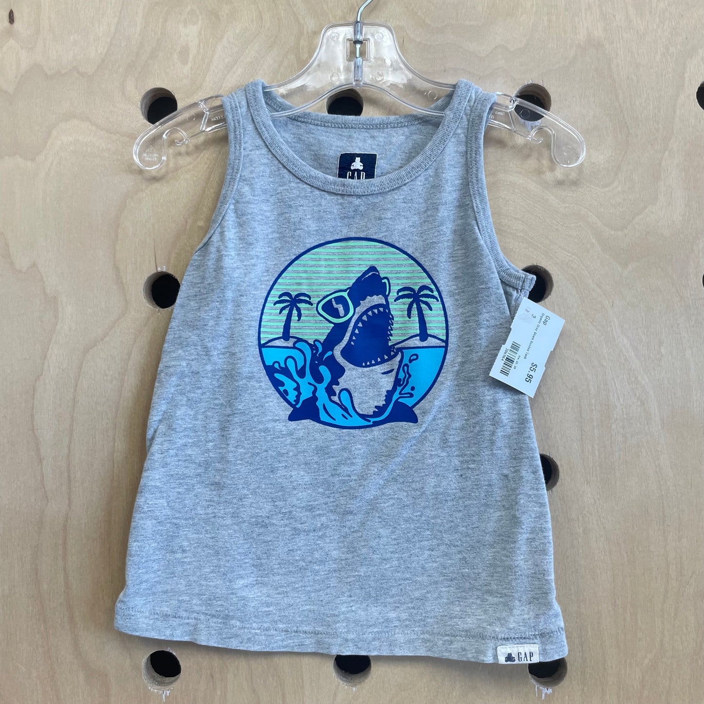 Organic Grey Shark Suniies Tank