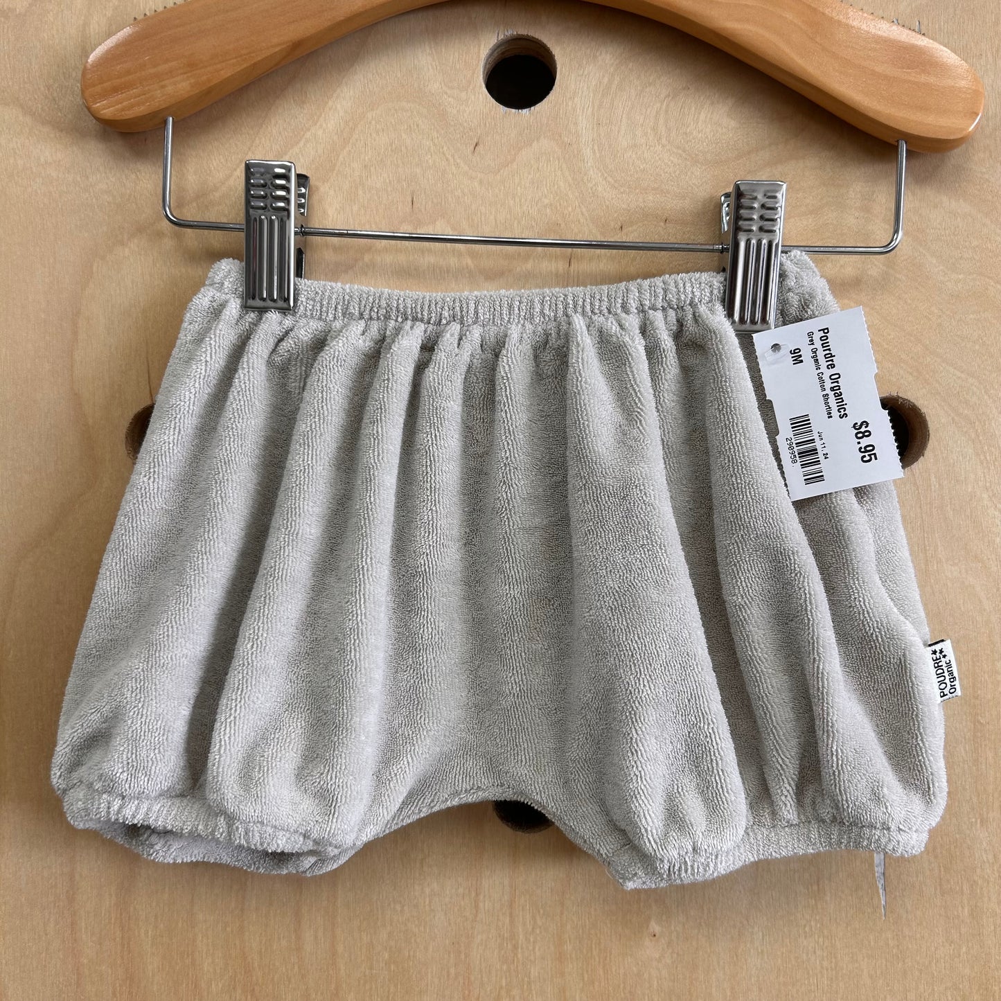 Grey Organic Cotton Shorties