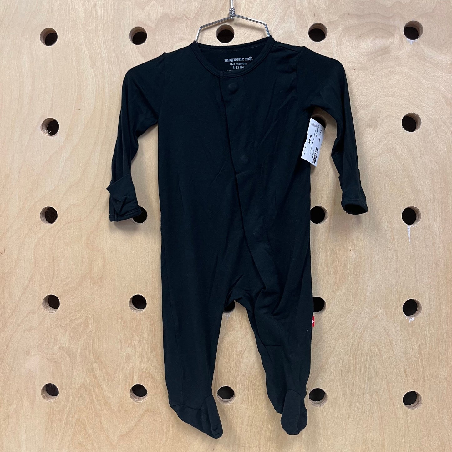 Black Bamboo Footies