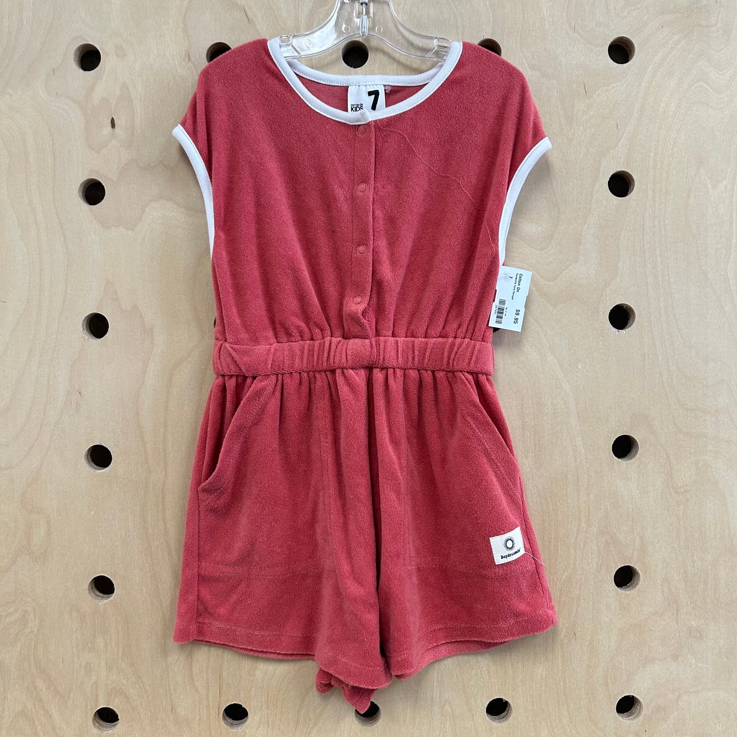 Terracotta Terry Romper