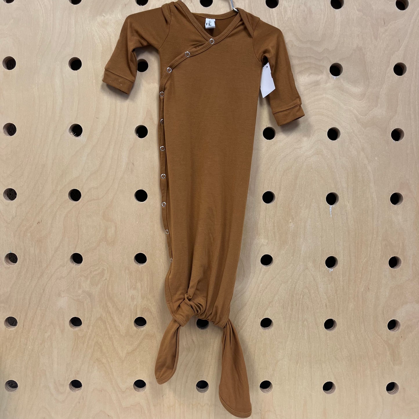 Tan Knotted Gown