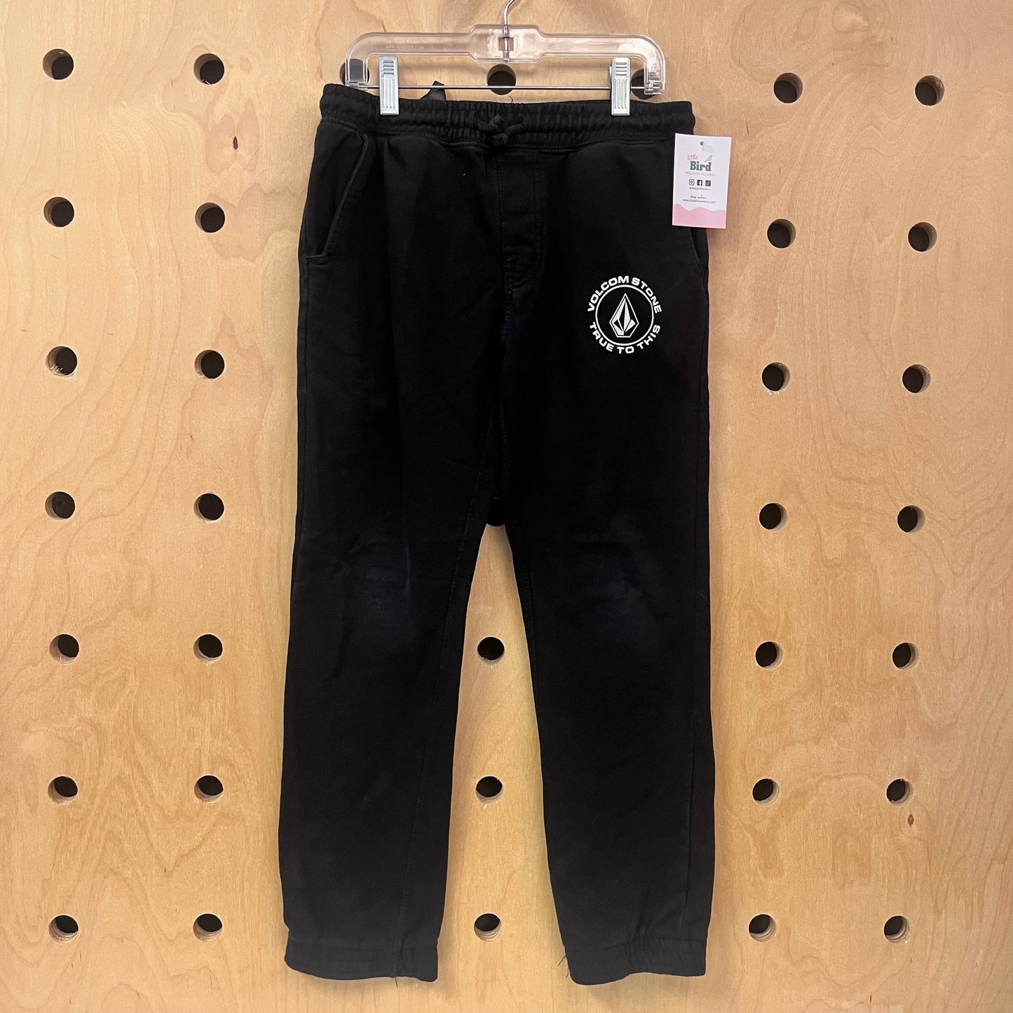 Black Drawstring True To This Joggers