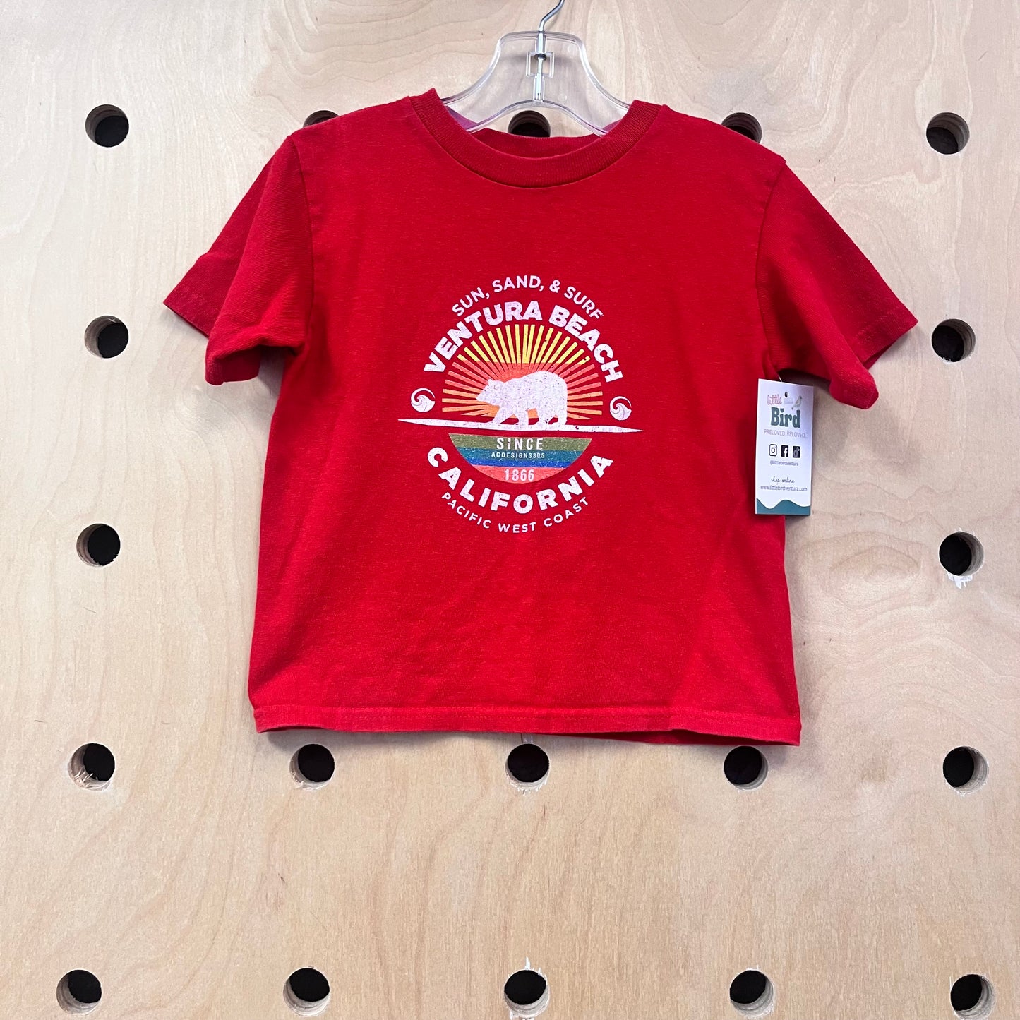 Red Ventura Beach Tee
