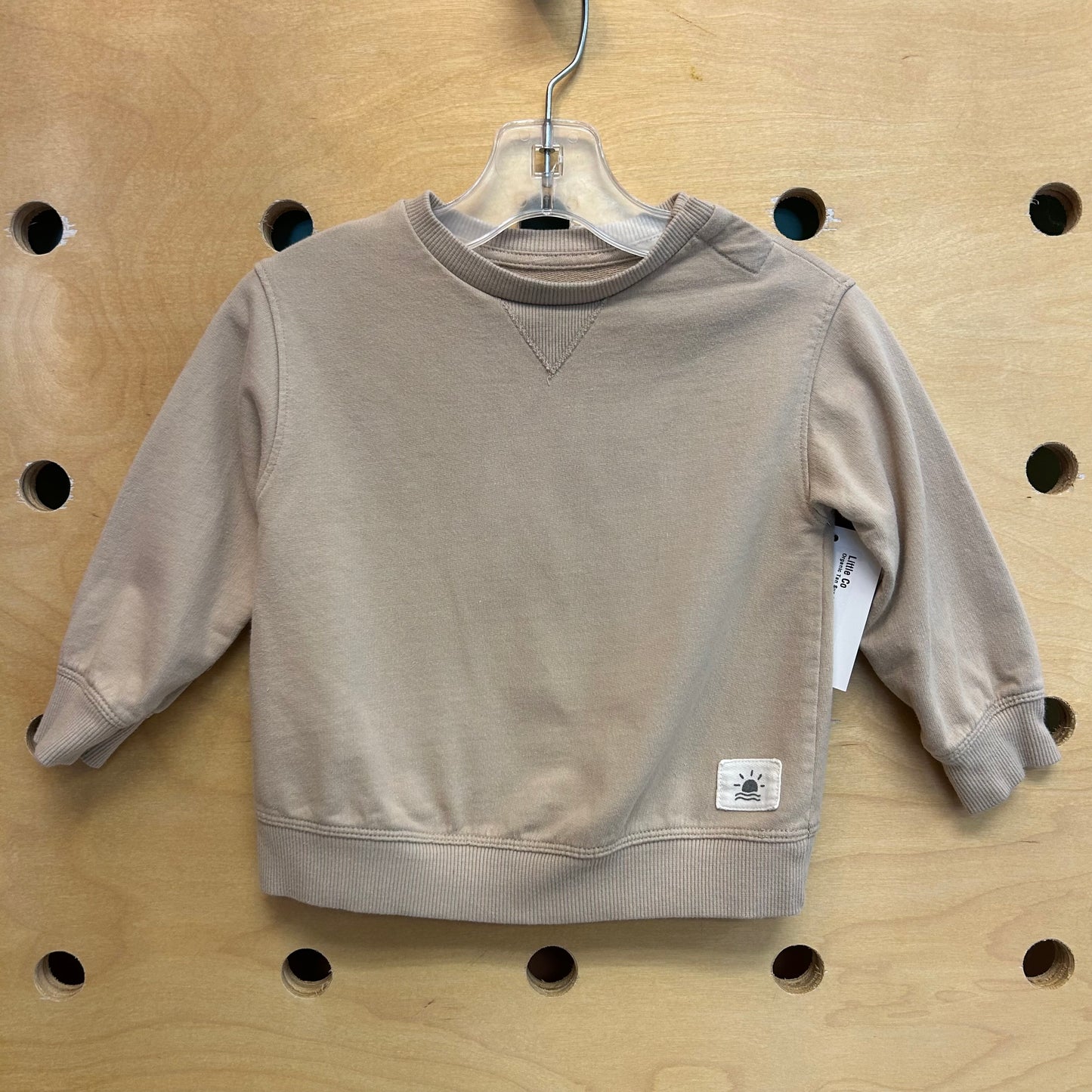 Organic Tan Sun Patch Pullover