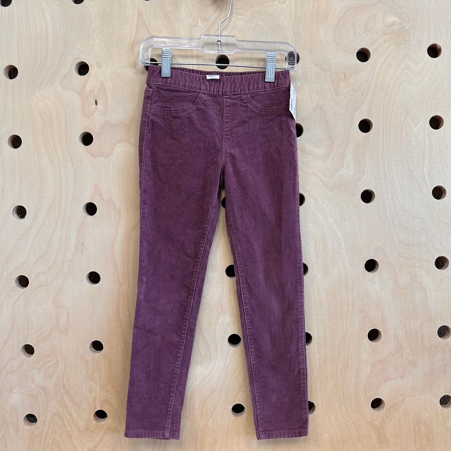 Eggplant Cord Jeggings