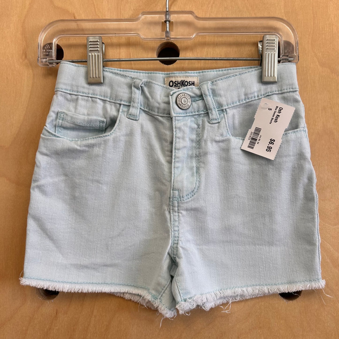 Blue Denim Shorts