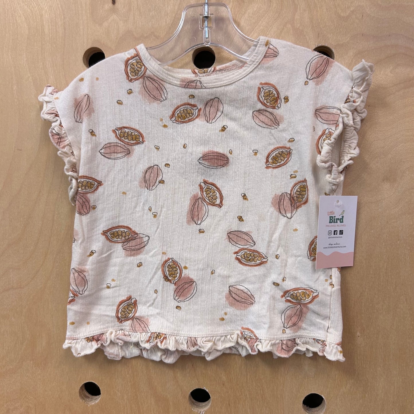 Cream Organic Fruit Top