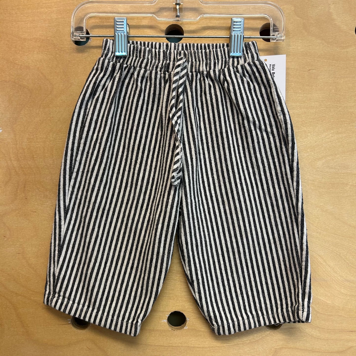Black/White Stripe Soft Pants