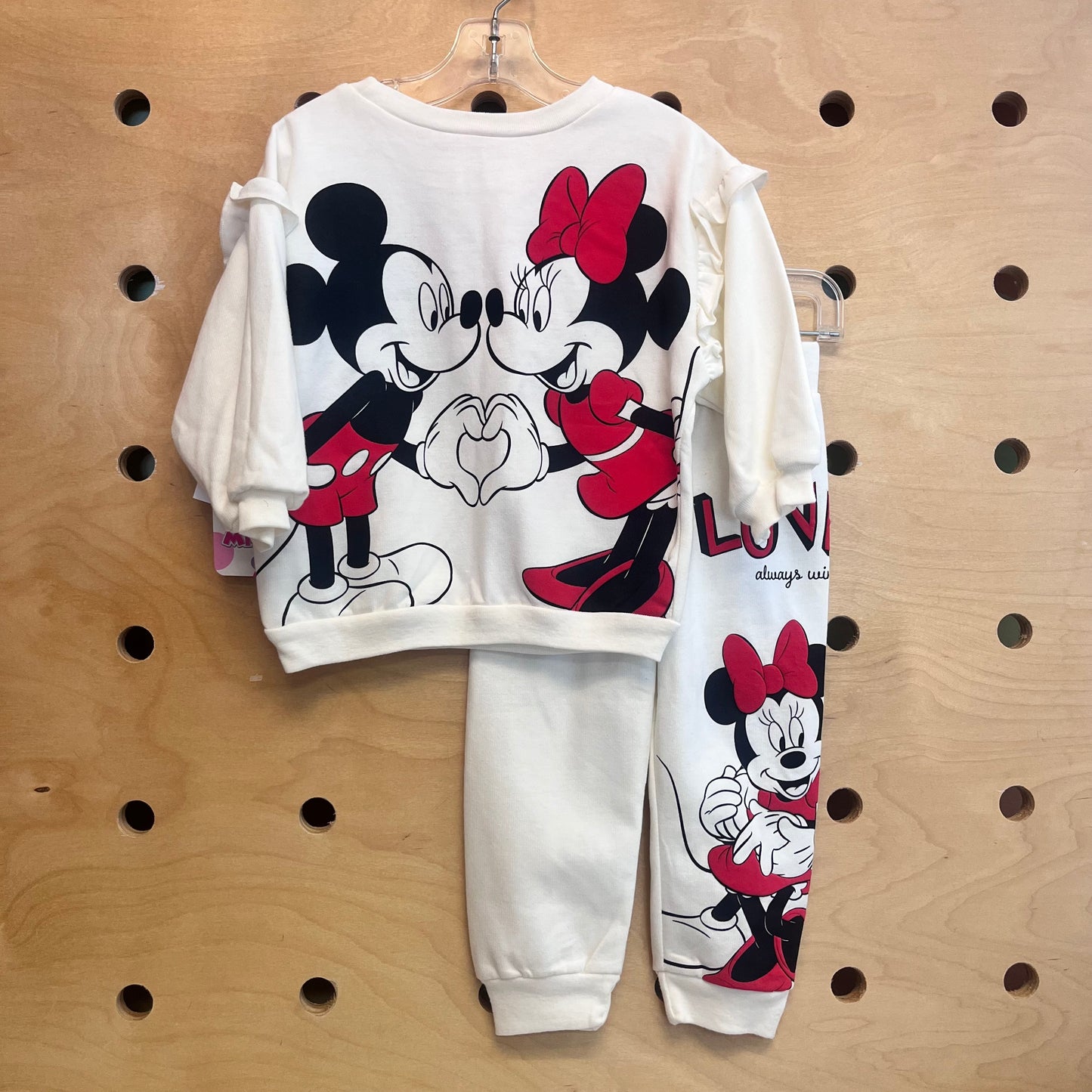 Cream Minnie Fleece Outfit NEW!