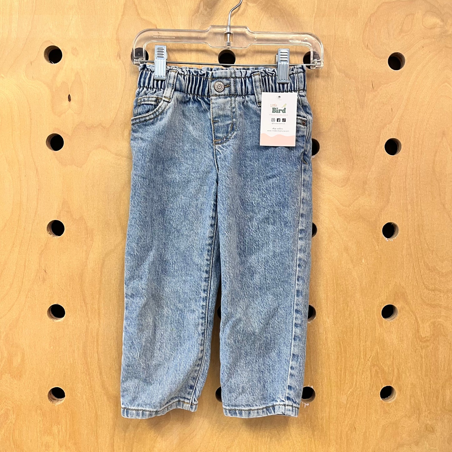 Pull On Snap Denim