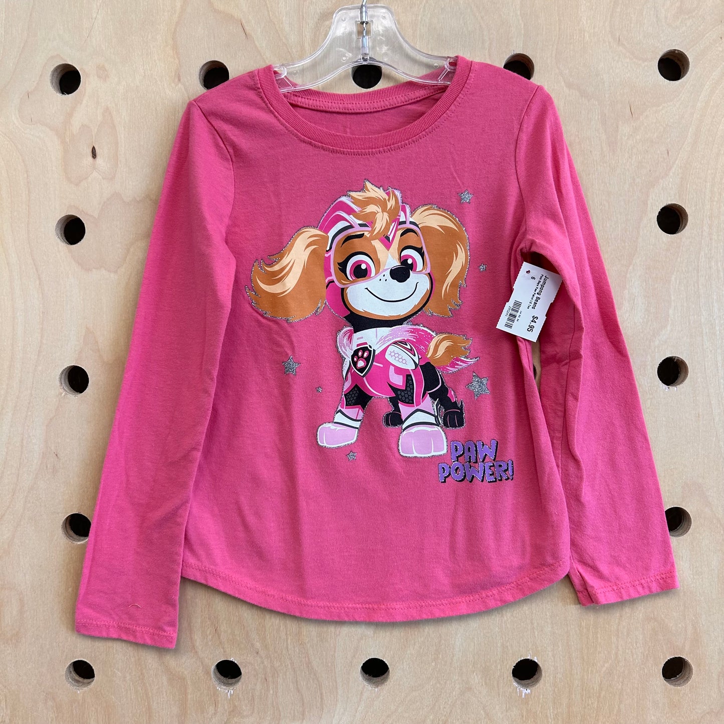 Pink Skye Paw Patrol LS Tee
