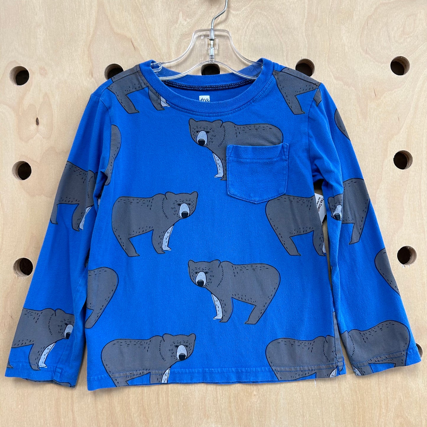 Blue Bear Long Sleeve Tee