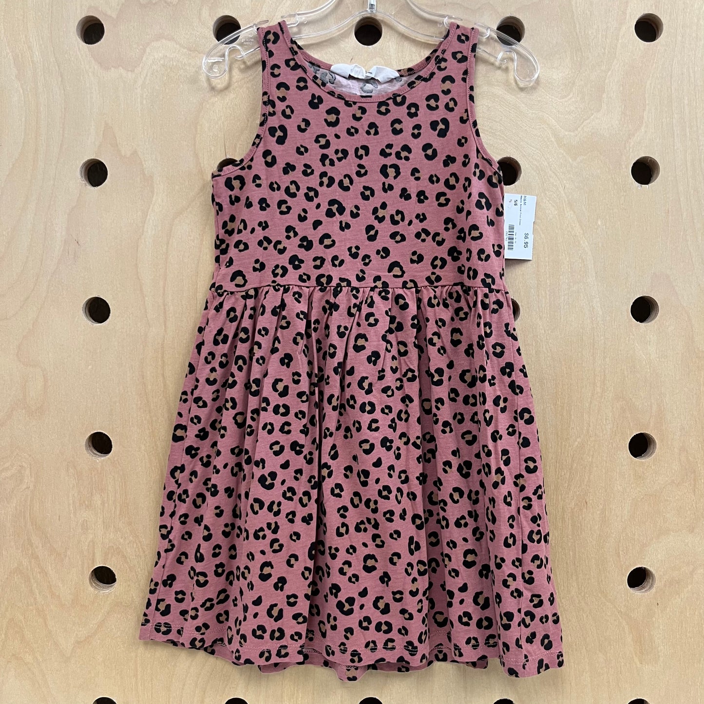 Mauve Animal Print Dress