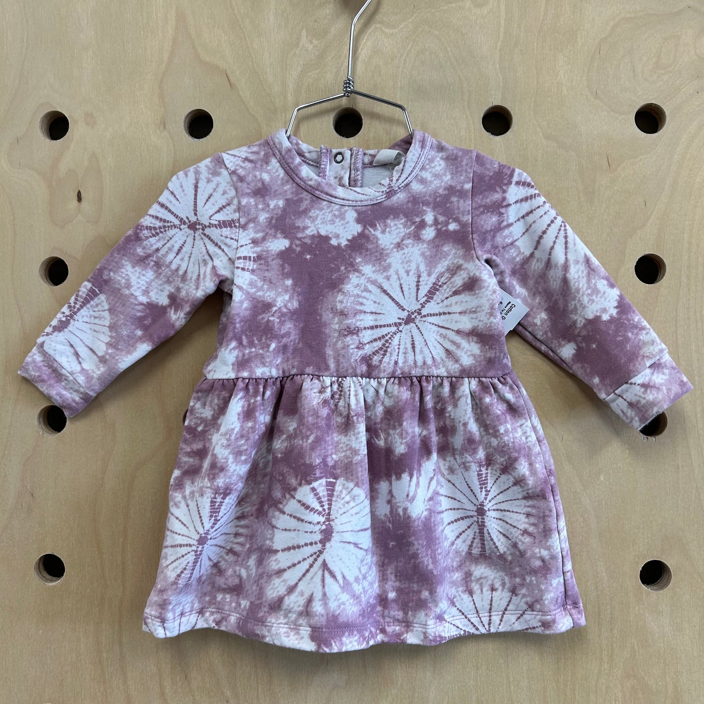 Mauve Tie Dye Dress