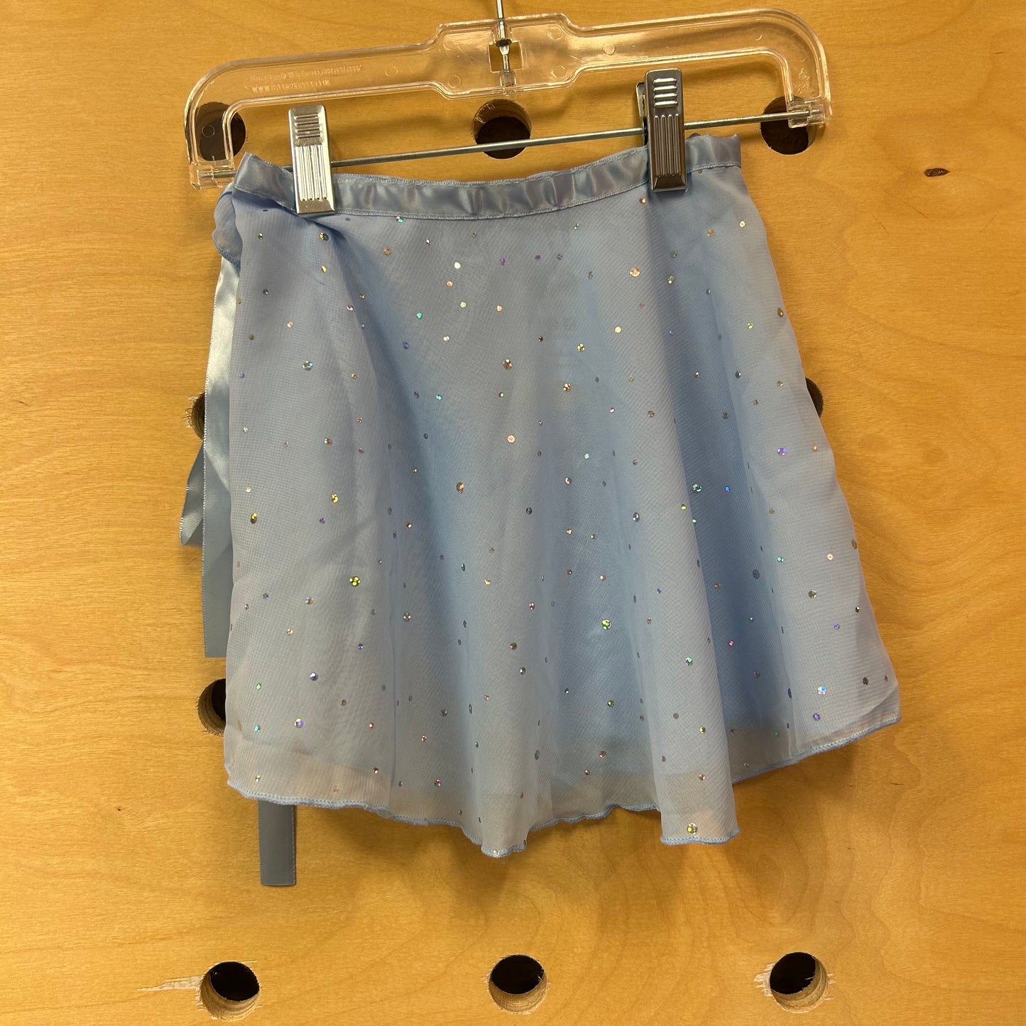 Blue Dance Wrap Skirt