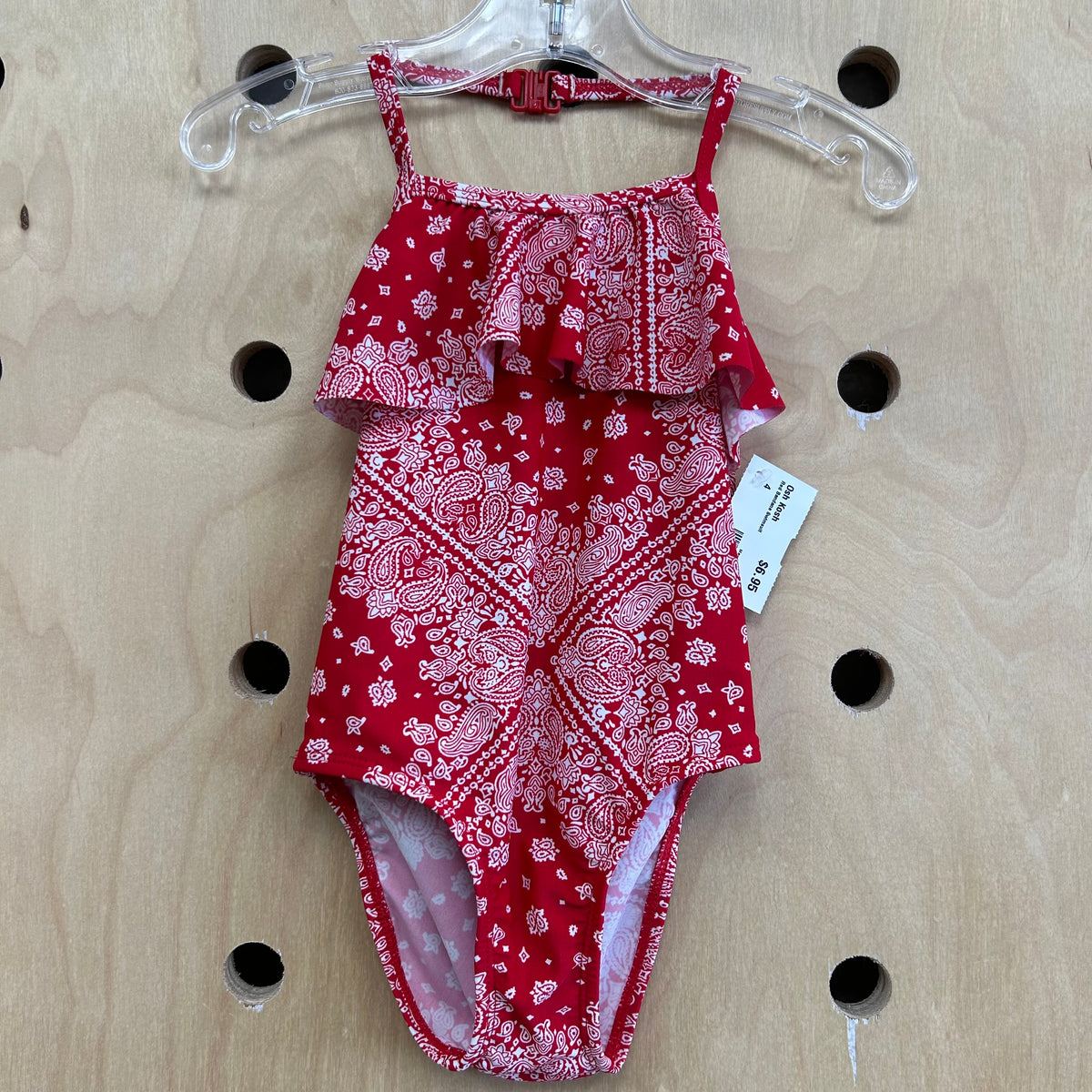 Red Bandana Swimsuit