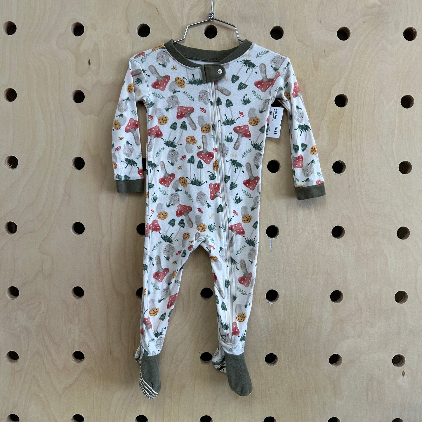 Mushroom Zip Footies